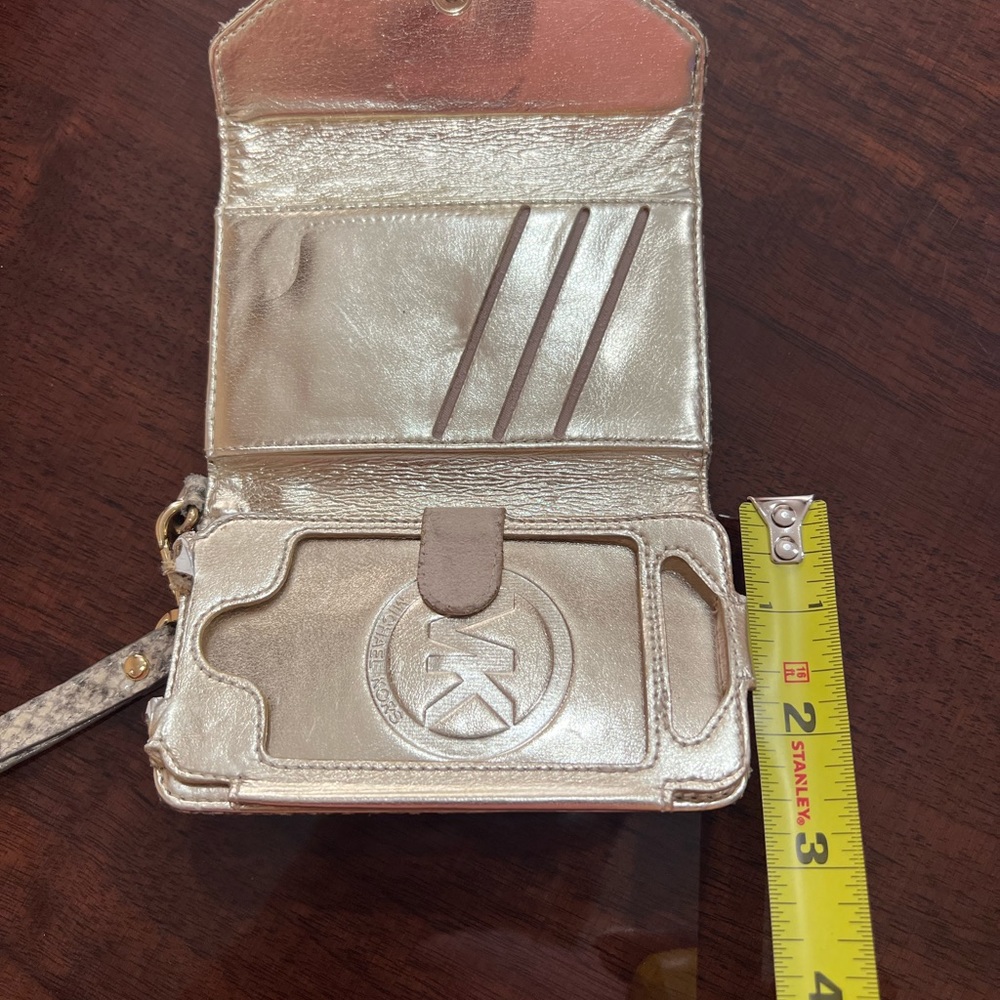 Authentic Michael Kors Python Leather Phone Case … - image 6